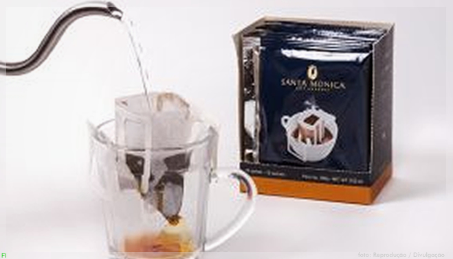 Café Santa Monica lança Drip Coffee, o café de bolso