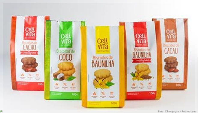 Biscoitos Celivita Gluten Free não possuem soja, leite e glúten