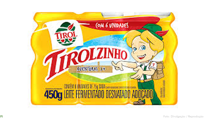 Leite fermentado Tirolzinho chega ao mercado