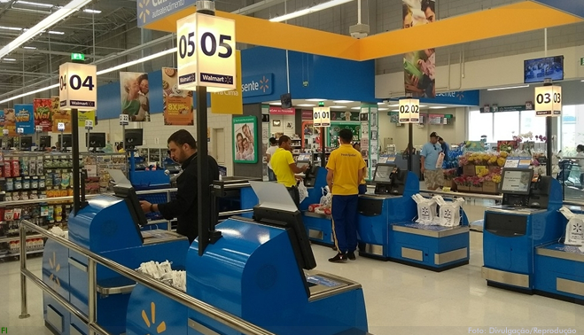 Walmart Brasil instala de caixas de autoatendimento em unidade piloto