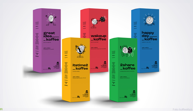 koffeeklub lança linha de cafés especiais com cinco blends