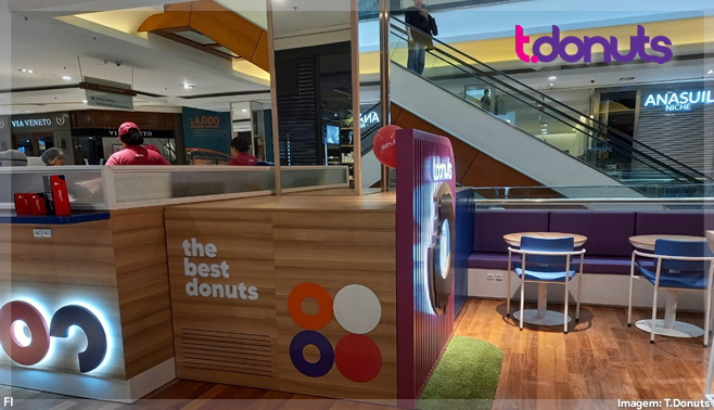 T.Donuts acelera rumo à expansão e abre nova loja no MorumbiShopping