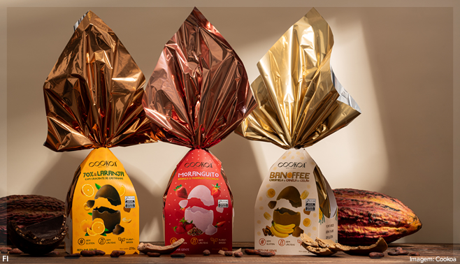 Cookoa Chocolates apresenta a linha Páscoa Tropical