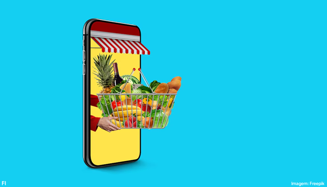 Supermercados online são a preferência de 47% dos consumidores