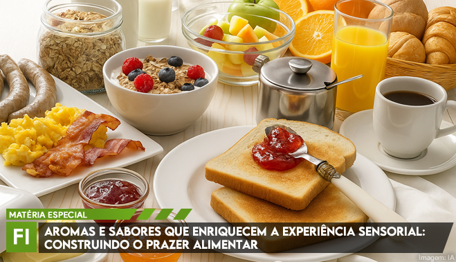 Aromas e sabores que enriquecem a experiência sensorial: construindo o prazer alimentar