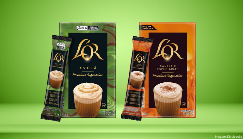L’OR lança cappuccinos Avelã e Canela & Especiarias