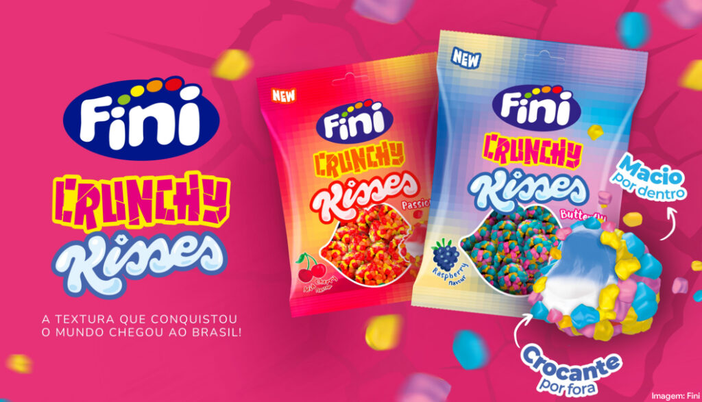Fini amplia portfólio com Crunchy Kisses