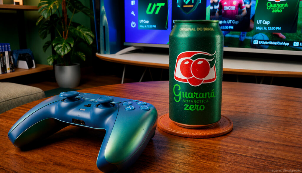 Guaraná Antarctica entra no universo gamer com a PlayStation