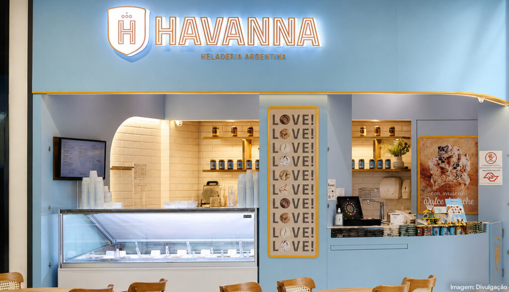 Havanna amplia rede de sorveterias