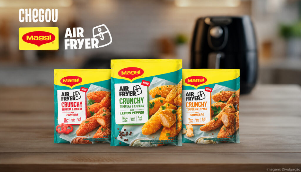 MAGGI e Arno ampliam consumo com linha para airfryer