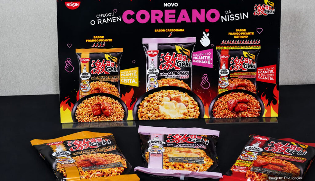 Nissin Foods leva novos sabores asiáticos ao portfólio com Cup Noodles e Geki