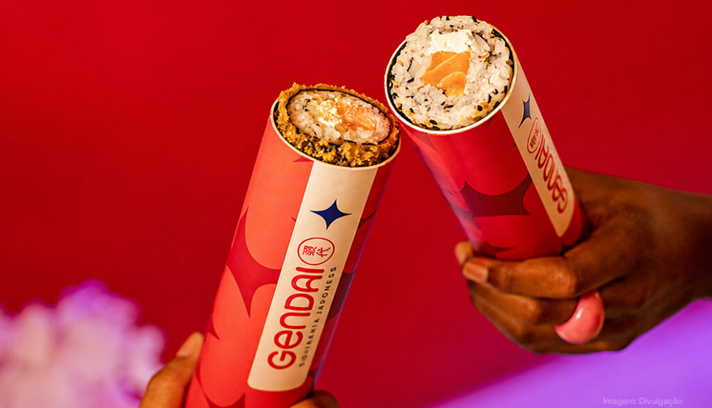 Gendai adota embalagem Push Pop para nova forma de consumir sushi