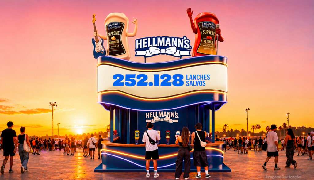 Hellmann’s leva open de molhos ao Rock in Rio 2026