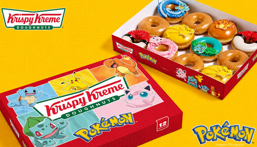 Krispy Kreme leva universo Pokémon à nova coleção de donuts no Brasil