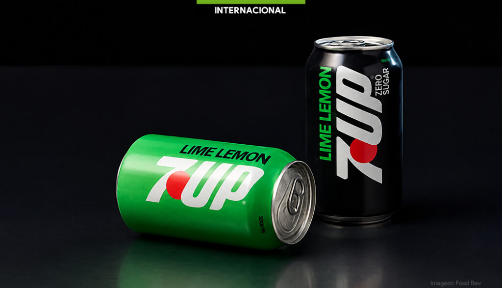 7Up lança Lime Lemon com perfil cítrico mais intenso nos EUA