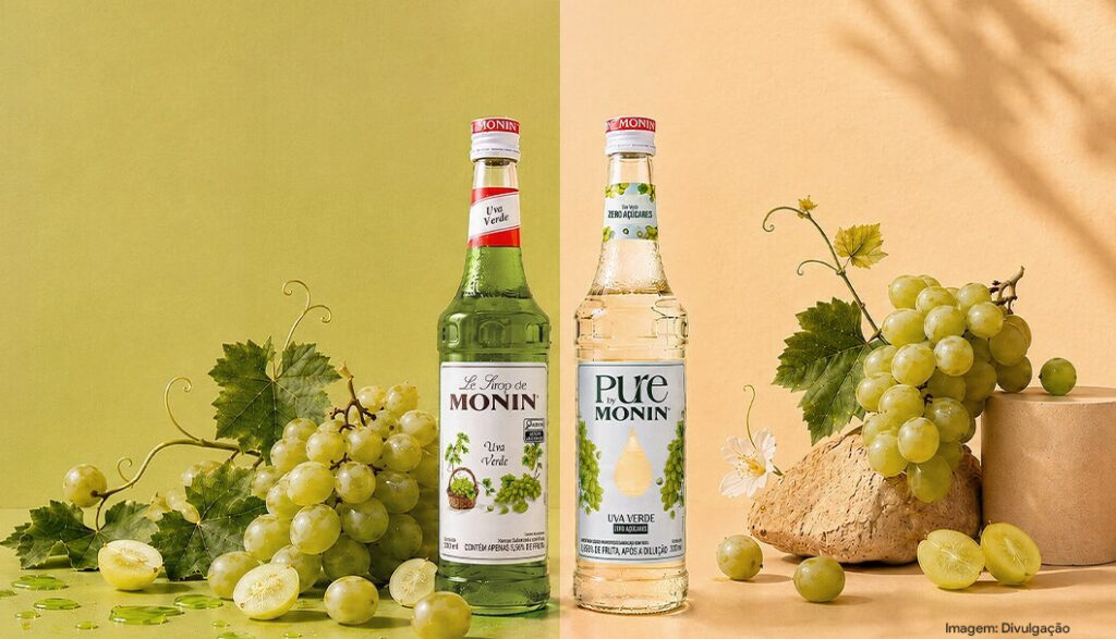 MONIN amplia portfólio no Brasil com xaropes de uva verde