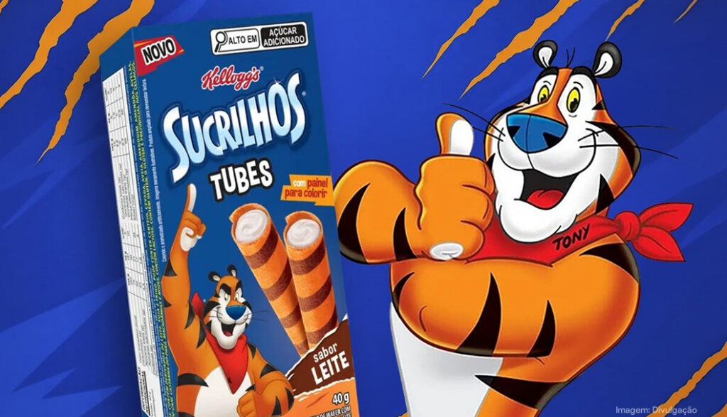 Kellogg’s lança Sucrilhos Tubes no mercado brasileiro