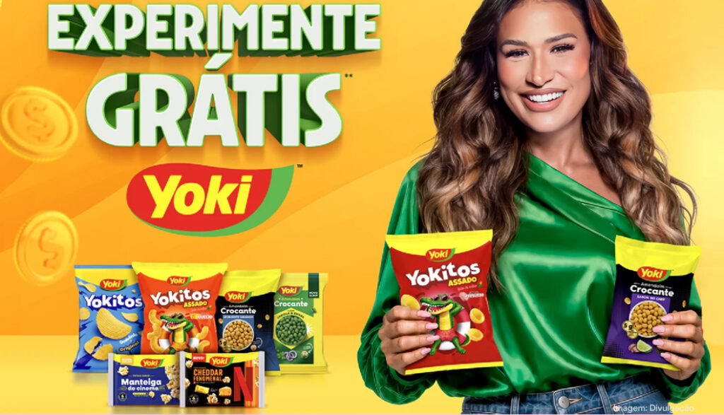 Yoki aposta em cashback para impulsionar experimentação de snacks