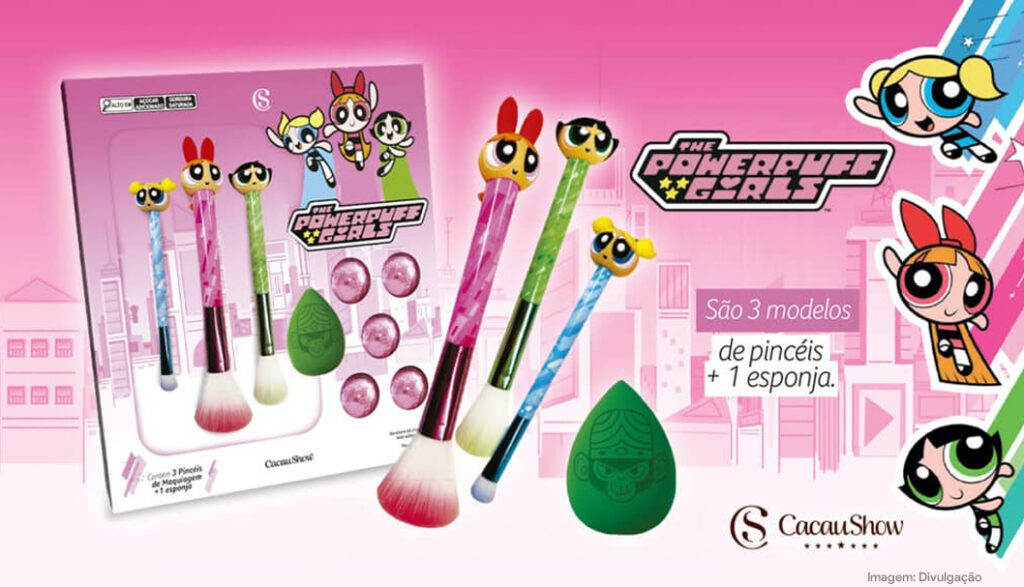 Cacau Show lança kit de As Meninas Superpoderosas
