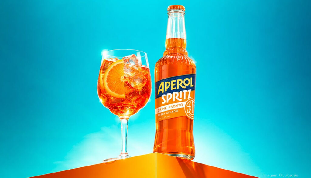 Aperol amplia portfólio no Brasil com Spritz pronto para beber