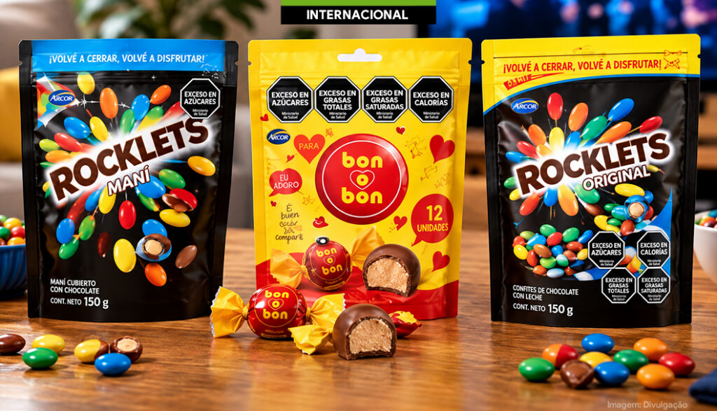 Arcor adota embalagens doypack para doces na Argentina