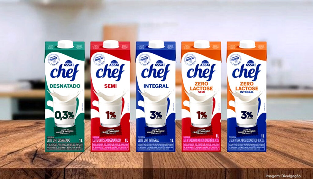 Assaí expande marca própria a leites e diversifica panificação