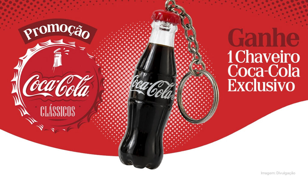 Coca-Cola retoma promoção com mini chaveiros colecionáveis