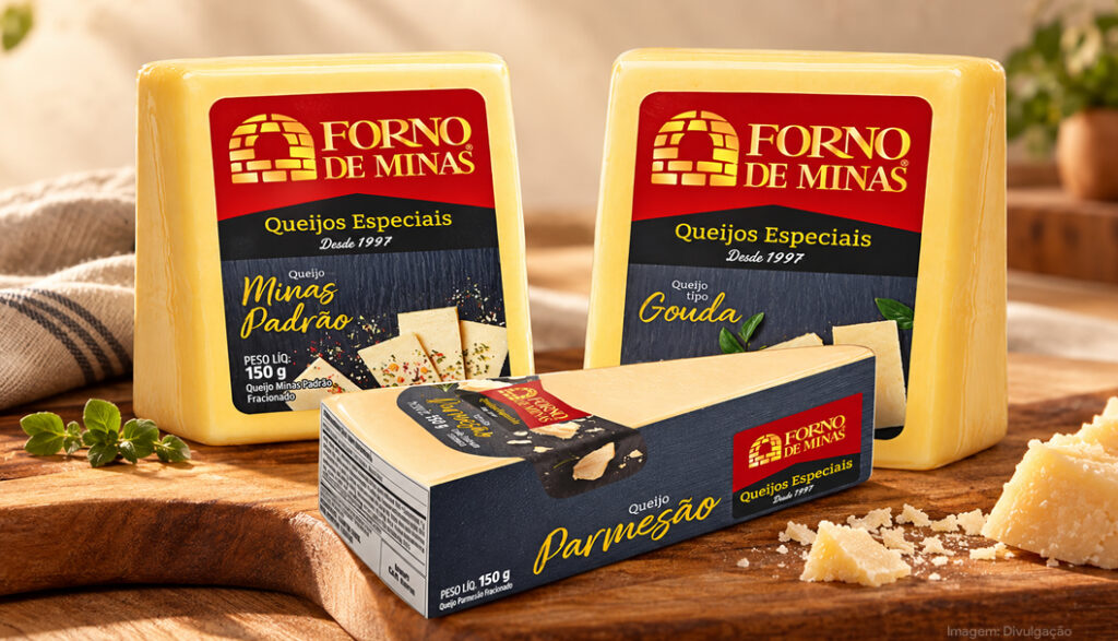 Forno de Minas estreia no varejo com linha própria de queijos