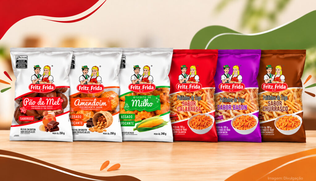 Fritz&Frida expande linha de snacks e biscoitos
