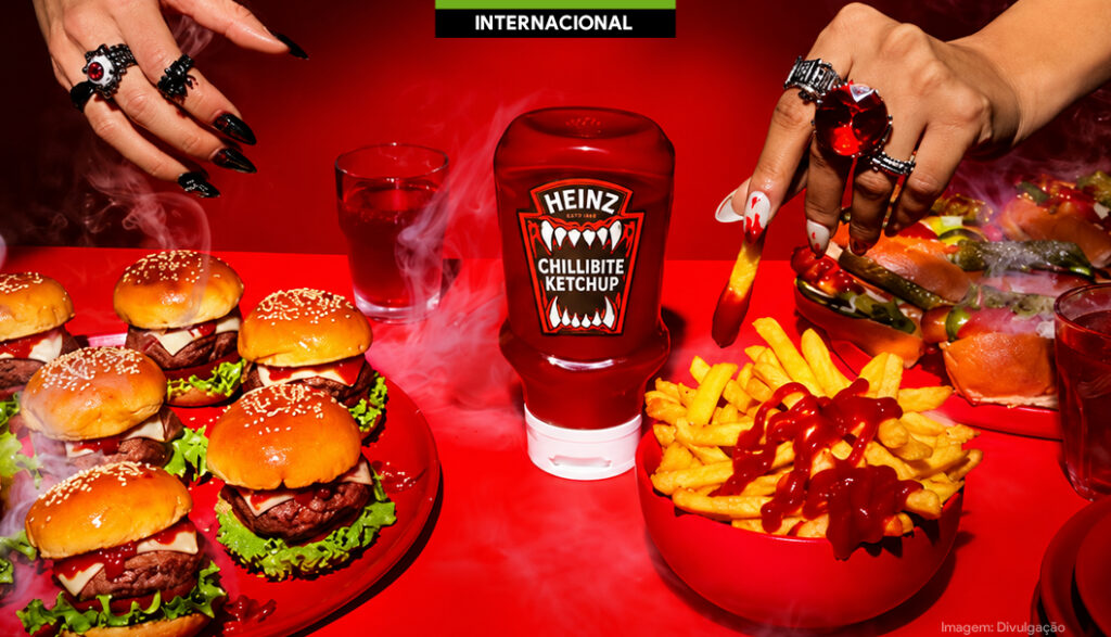 Heinz cria ketchup picante para o Halloween no Reino Unido