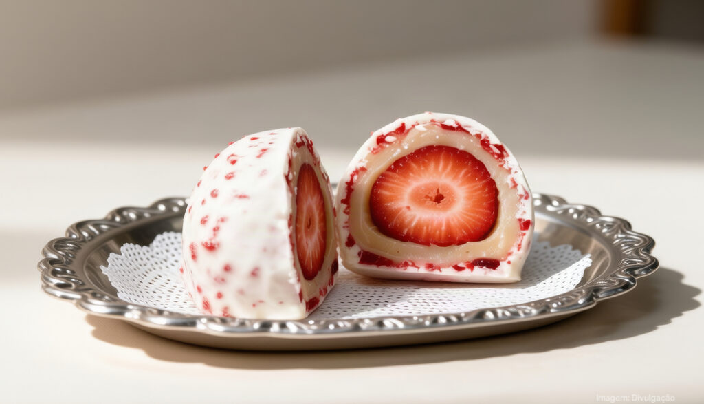 Sodiê acompanha nova tendência da confeitaria com Morango Cravejado