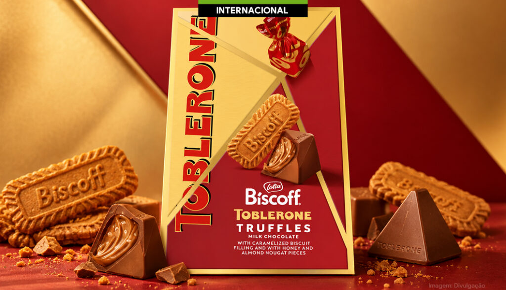 Toblerone e Biscoff® se unem em nova versão de trufas premium