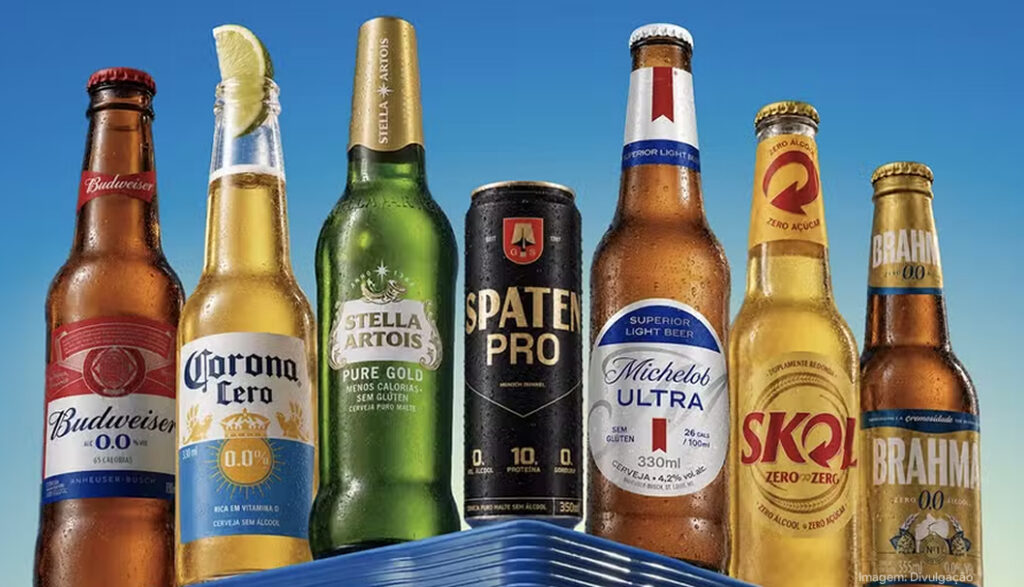 Ambev impulsiona mercado de cervejas com portfólio wellness