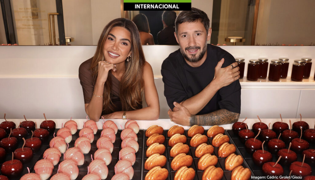 Cédric Grolet e Gisou transformam coleção Cherry Chocolate em doces na França