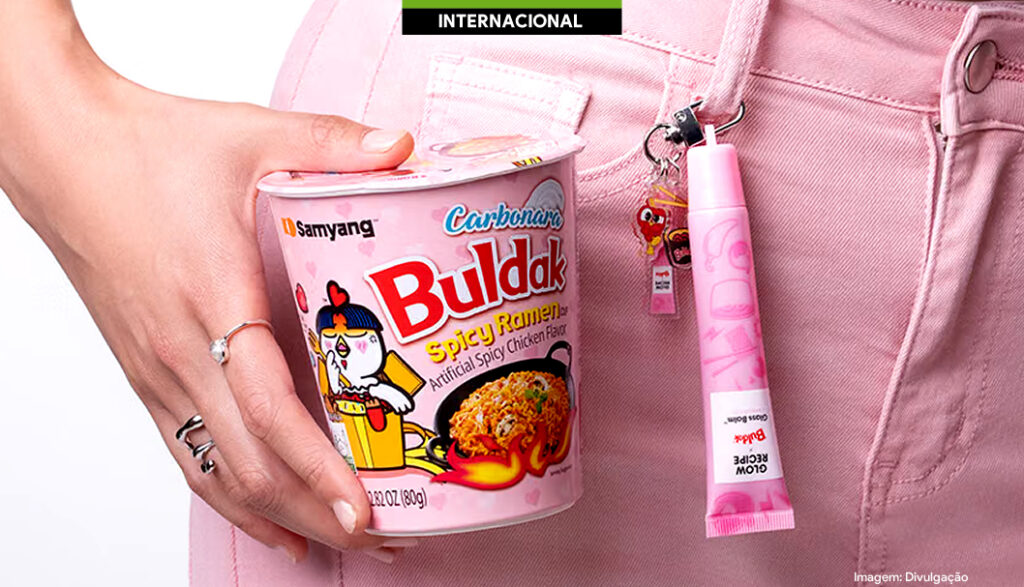 Buldak e Glow Recipe lançam balms inspirados em macarrão nos EUA
