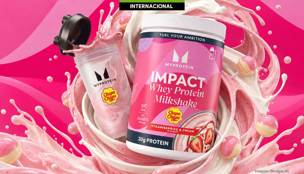Chupa Chups e Myprotein ampliam parceria com novo whey no Reino Unido