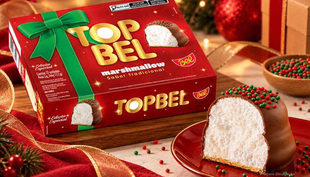 BEL lança edição especial de Natal de TopBel na categoria de marshmallow